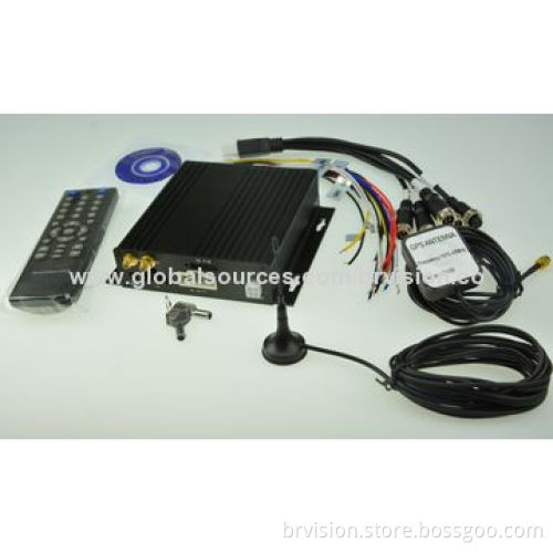 Mobile Car DVR, SD Card, with H.264, IP54 Anti-dust Feature for Recording
